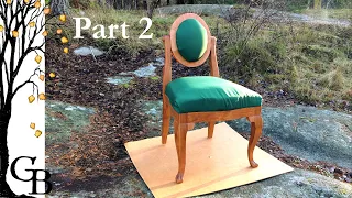 Chair part 2: the finishing details