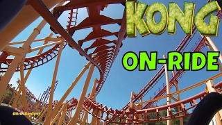 Kong On-ride Front Seat (HD POV) Six Flags Discovery Kingdom