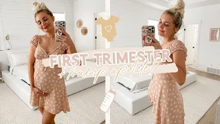 first trimester pregnancy update + baby bump! | Aspyn Ovard