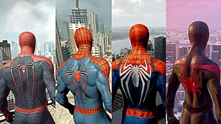 the amazing spiderman vs the amazing spiderman 2 vs marvel spiderman vs mils morales | Comparsion