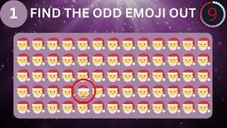 Find the Odd Emoji Out | Find the ODD One Out | How good your eyes | Can You Find Odd Emoji Out |