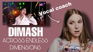 Vocal Coach reacts to Dimash-"Across Endless Dimensions" (Slavic Bazaar) 2021