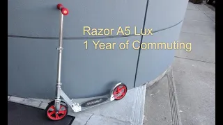 Razor A5 Lux - 1 Year of Commuting