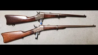 Shooting the 1865 Remington split breech carbine and the 1867 rolling block Navy carbine