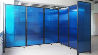 Portable Room Dividers - Folding room dividers - Room divider ideas