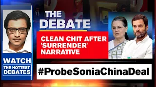 LAC Faceoff: Clean Chit After 'Surrender' Narrative, Cong Supporting China? | Arnab Goswami Debates