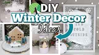 NEW Dollar Tree DIYS for a Winter Wonderland! | Dollar Tree Winter Decorating | Krafts by Katelyn