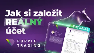 Purple Trading návod 2024: Jak založit LIVE účet