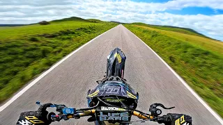 HUSQVARNA FE 501 ENDLESS WHEELIES - PURE SOUND !!!