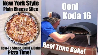 Ooni Koda 16 [New York Pizza How To] Real Time Stretch, Build & Bake