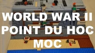 LEGO® WW2: POINTE DU HOC MOC