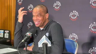 Hubert Davis Post-Iowa State Press Conference