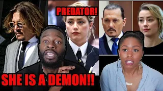 10 Times Johnny Depp tried to WARN US about Amber Heard! |This woman is a PREDATOR! | Reaction!