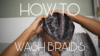 How To Wash Braids With No Frizz ( For Men )