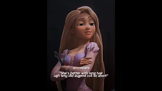 Rapunzel - "Your beauty never ever scared me" | #edit #tangled #shorts  #disney
