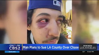 Man plans to sue LA County for wrongfully detaining him after dangerous pursuit