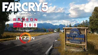 Far Cry 5 - RX 580 - Ryzen 5 2600 - FPS Test