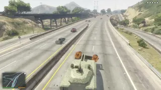 Gta 5 Trevor's 5 star Khanjali Tank Rampage