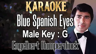 Blue Spanish Eyes (Karaoke) Engelbert Humperdinck Male Key G