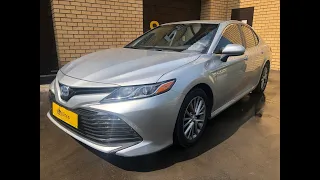 Toyota Camry 70 hybrid из Беларуси. Расход 4л на 100км