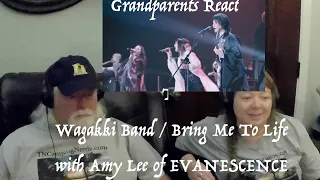 Wagakki Band / Bring Me To Life with Amy Lee AMAZING COLLABORATION Grandparents from Tennessee react