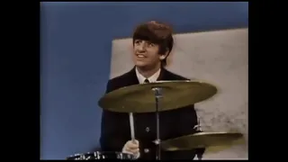 (COLOR) The Beatles no Ed Sullivan Show 1964