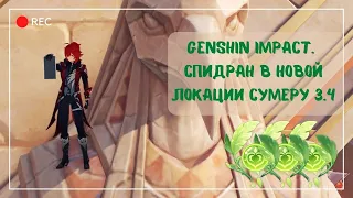 Genshin Impact. Спидран по новой локации Сумеру 3.4