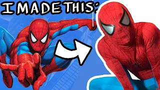 MAKING the SPIDER-MAN COSPLAY from your CHILDHOOD