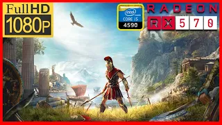 Assassin Creed Oddysess - RX 570 4GB - i5 4590 - 8GB Ram - 1080p