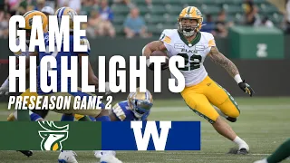 GAME HIGHLIGHTS: Preseason Game 2 vs. Winnipeg Blue Bombers | 23.05.27