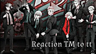 || Tokyo Revengers reaction to tik tok. AU || °Токийские мстители реагируют на тик ток АУ
