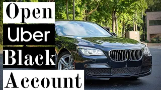 How To Open Uber Black Account For FREE