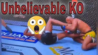 Kevin Holland’s crazy KO of Ronaldo Souza at UFC 256! #UFC256