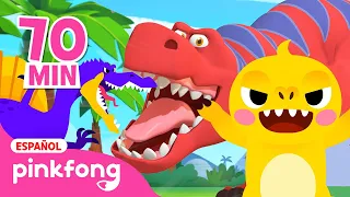 ¿Cuál es el Dinosaurio Más Feroz del Mundo? | Dinosaurios para Niños | Pinkfong Canciones Infantiles