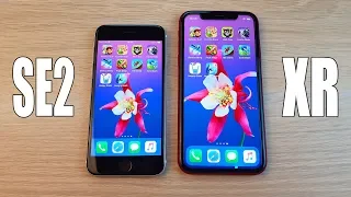 IPHONE SE 2020 VS IPHONE 11 - ТЕСТ СКОРОСТИ И МНОГОЗАДАЧНОСТИ (SPEEDTEST)