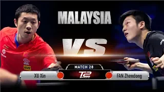 Xu Xin vs Fan Zhendong | T2 Diamond Malaysia (Semi Final)