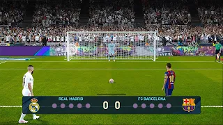 PES 2021 | Real Madrid vs Barcelona | Penalty Shootout | Gameplay PC