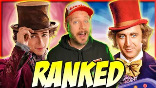 Every Willy Wonka Movie Ranked!