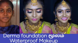 Derma Camouflage Chennai Plate-Water Proof Makeup in Tamil Tutorial   #waterproofmakeup #dermaplate