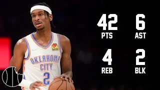 Shai Gilgeous-Alexander Highlights | Thunder vs. Rockets | 4th Feb 2023