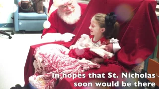 Santa visits Cook Children's NICU