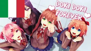 MMD】DDLC Doki Doki Forever! - Italian Cover prod. Rewind feat. JustMyVoice