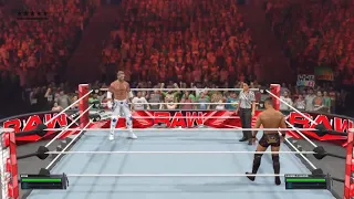 WWE 2k23 Edge vs Carmelo Hayes