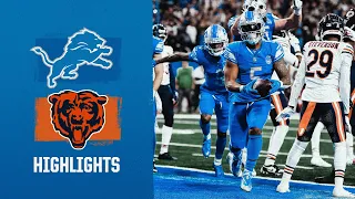 Lions win COMEBACK THRILLER over the Bears | 2023 Week 11 Game Highlights