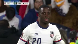 Tim Weah WCQ vs Mexico 11/12/21