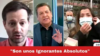 Axel Kaiser vs J.C. Rodriguez y Entrevistada: "Son unos Ignorantes Absolutos"