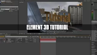 Element 3D Motion Tracking Tutorial (Easy)