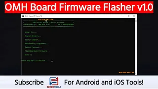 OMH Board Firmware Flasher v1.0 | Huawei Board Firmware Flasher | Super Tools