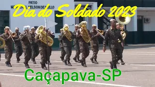 Desfile Dia do Soldado - 6º BIL Caçapava -SP 2023