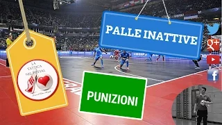 Palle inattive: punizione con 2 blocchi e sponda